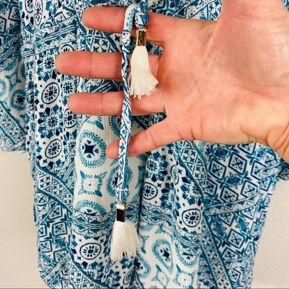 L*space Aubrey Romper Patchwork Boho Print Size S - Picture 10 of 15